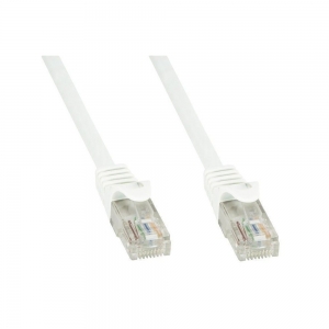 Kabel Krosowy Patchcord U/utp Cat6 0,5m Biały 100% Miedź